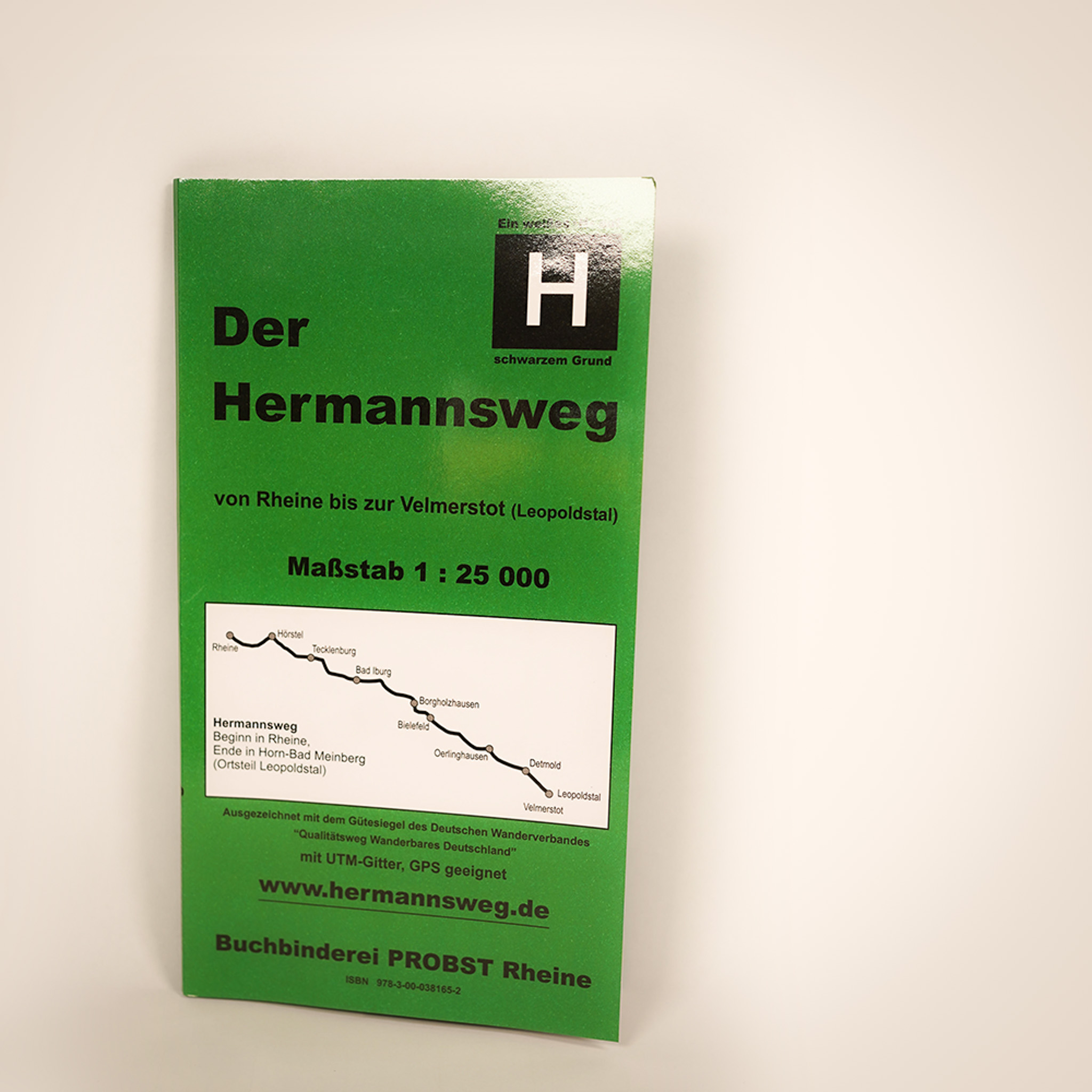 Wanderkarte Hermannsweg (1:25.000)