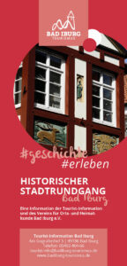 Flyer Historischer Stadtrundgang Deutsch 2023