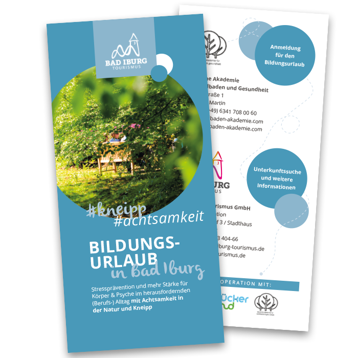Flyer Bildungsurlaub in Bad Iburg