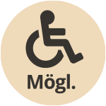 Auf Anfrage barrierefrei möglich und buchbar