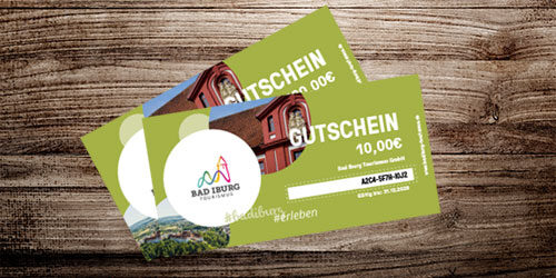 Bookingkit Navigationsbild zu den Wertgutscheinen - Wertgutscheine Beispielbild