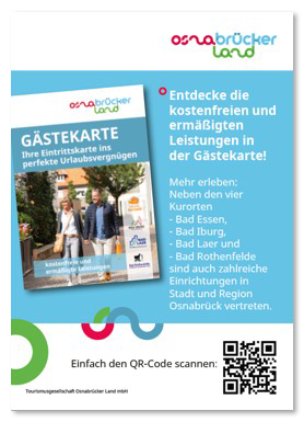 Postkarte-Gaesterkarte-TOL Postkarte Gästekarte Osnabrücker Land - Information
